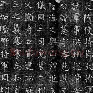 隋朝 佚名 楷书《苏慈墓志》
