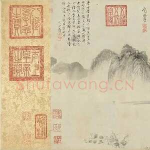 明代文彭《草书采莲曲》纸本草书 35×318cm 1559年 台北故宫博物院藏