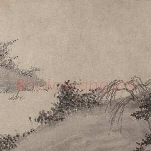明代姚绶《文饮图卷》并《文字饮诗并序》纸本纵23.3cm 美国大都会艺术博物馆藏