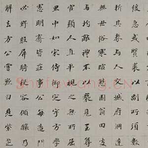 明代董其昌(手卷)《朱泗墓志铭卷》纸本楷书 37.3×331.1cm 北京故宫博物院藏