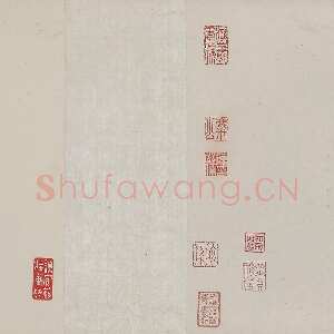 明代陈淳《 越游数首诗卷》纸本行草书 29.5×530.5cm 1544年 辽宁省博物馆藏