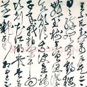明代刘珏《草书杨基七言诗轴》1466年 上海博物院藏
