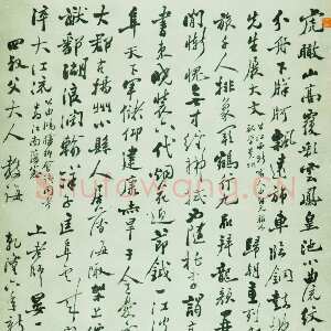 清代郑燮(郑板桥)《行书自书贺新郎词轴》纸本 128.4×31.3cm 1730年 上海博物馆藏