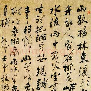 清代郑燮(郑板桥)《行书诗轴》纸本行书 164×94cm 1752年 济南市博物馆藏