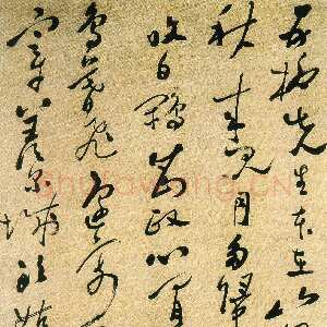 清代郑燮(郑板桥)《行草七律诗轴》纸本行书 141.8×71.8cm 苏州博物馆藏