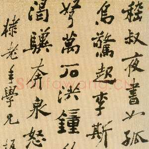 清代郑燮(郑板桥)《行书诗轴》纸本行书 189×102cm 藏处不详
